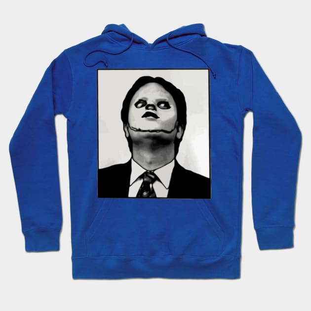 Dwight CPR Doll Mask Hoodie by GloriousWax